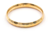 Stackable Gold Rings - 14k Yellow Gold