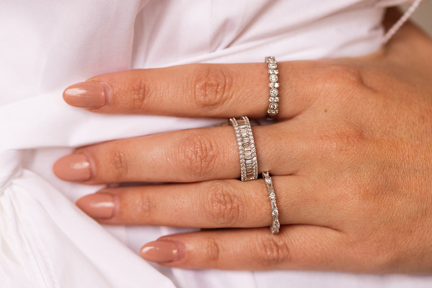 Diamond Stackable Ring