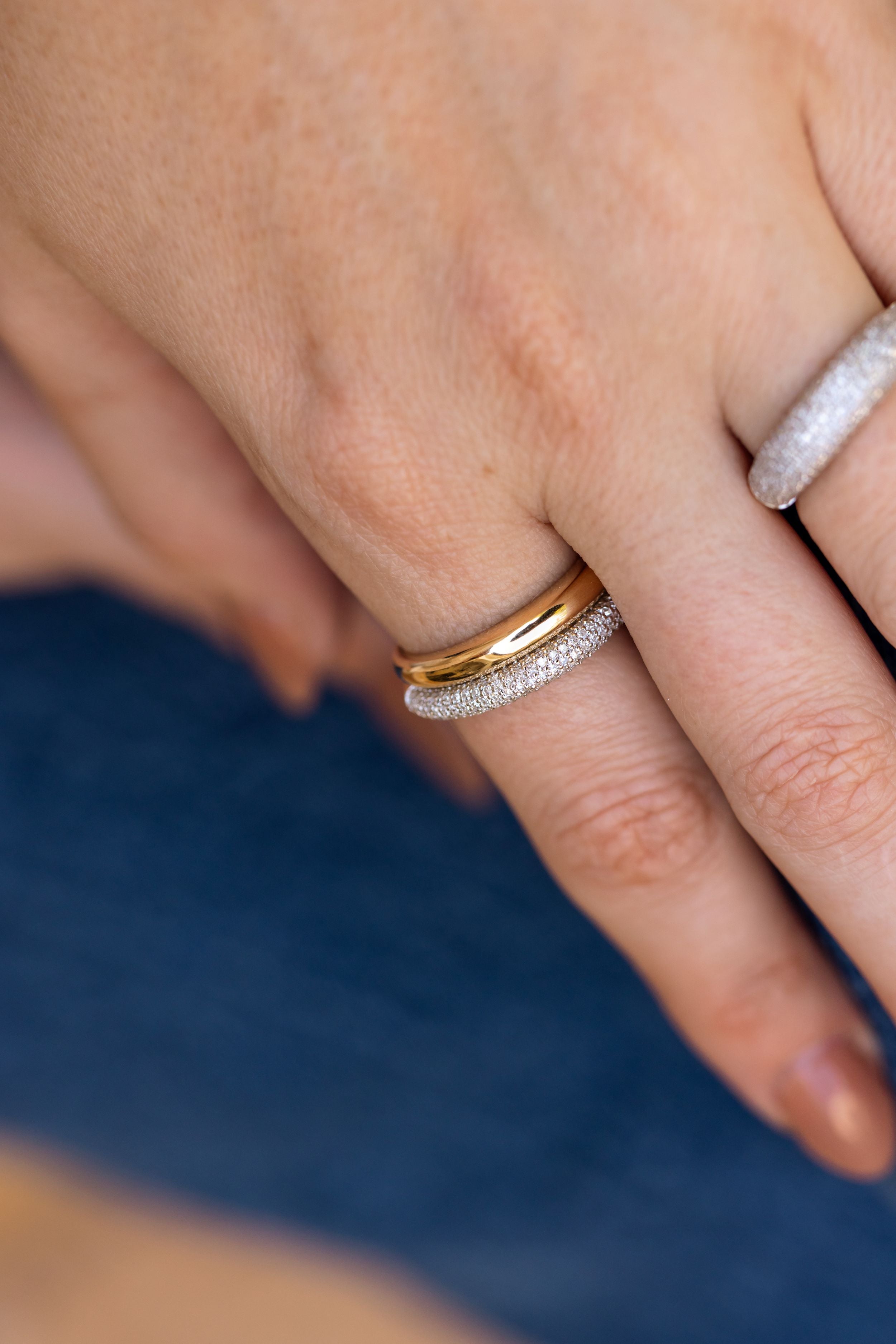 Gold Dome Ring - 14k Yellow Gold