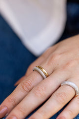 Gold Dome Ring - 14k Yellow Gold