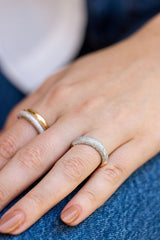 Diamond Pavé Fashion Ring - 14k Yellow Gold - 0.49ctw