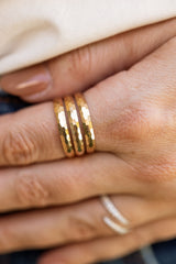 Stackable Gold Rings - 14k Yellow Gold