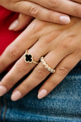 East West Oval Diamond Band - 14k Yellow Gold - 0.98ctw