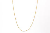 Cable Chain Necklace - 14k Yellow Gold - 1.2 mm