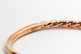 Dainty Baguette Open Ring - 14k Rose Gold - 0.08ctw