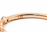 Dainty Diamond Band Ring - 14k Rose Gold - 0.25ctw