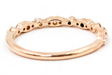 Dainty Diamond Band Ring - 14k Rose Gold - 0.25ctw