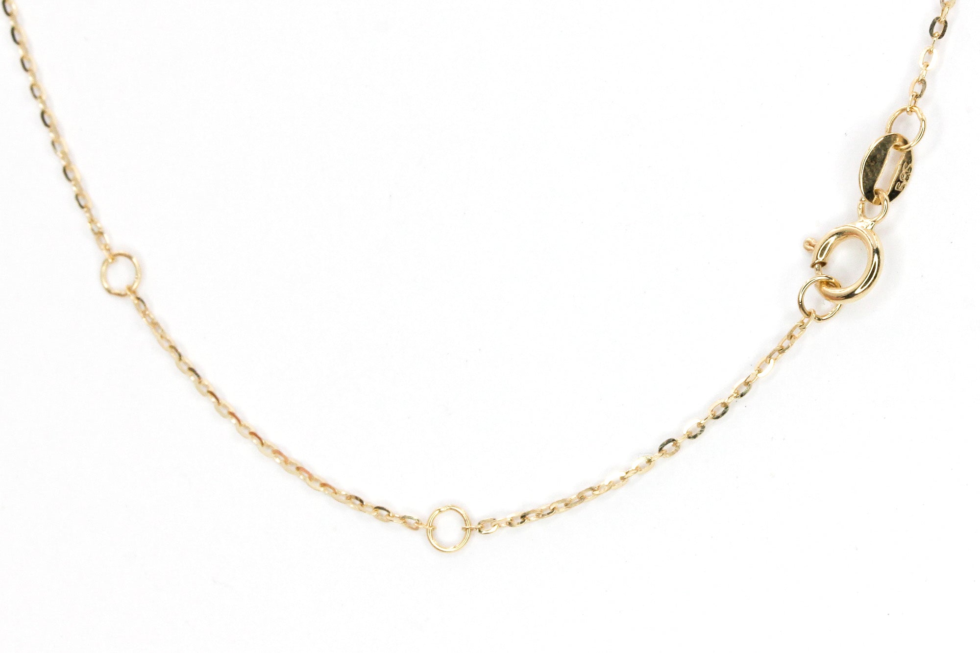 Dainty Diamond Butterfly Necklace - 14k Yellow Gold - 0.06ctw