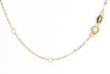 Dainty Diamond Butterfly Necklace - 14k Yellow Gold - 0.06ctw