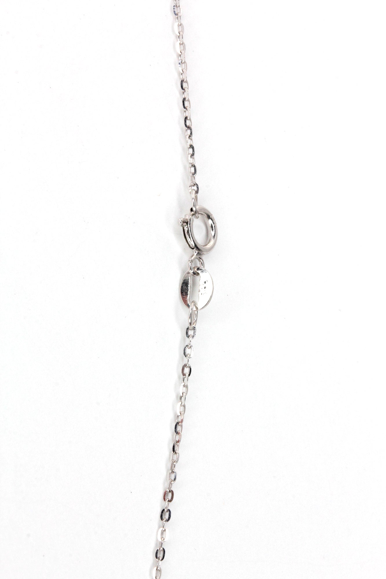 Dainty Diamond Butterfly Necklace - 14k White Gold - 0.06ctw