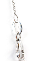 Dainty Diamond Chain - 14k White Gold and Yellow Gold - 0.02ctw