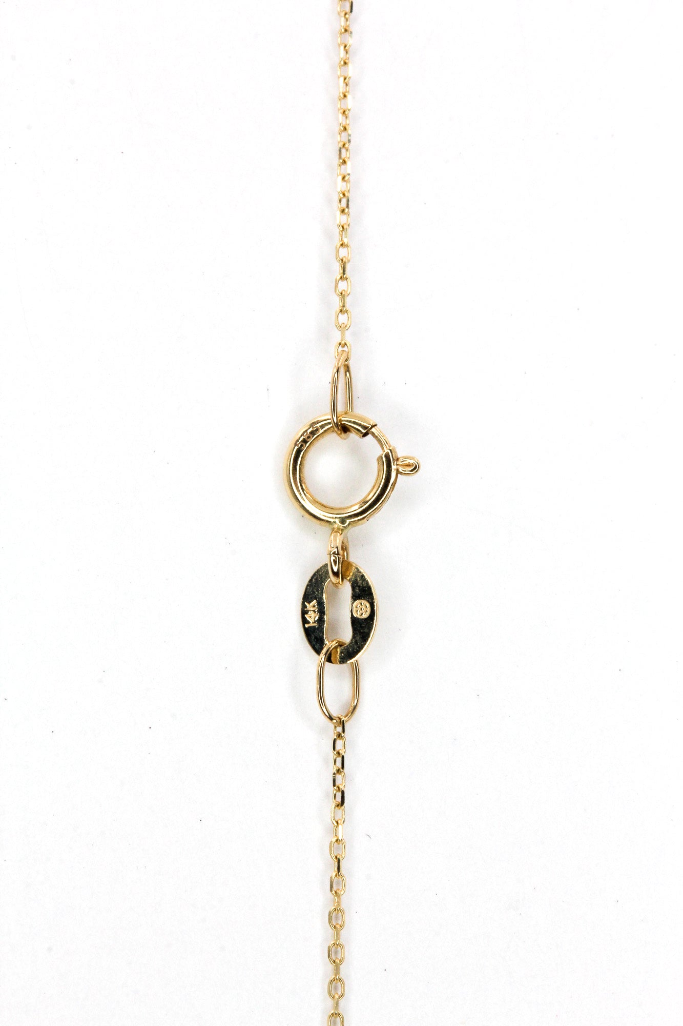 Dainty Diamond Cross Necklace - 14k Yellow Gold - 0.04ctw