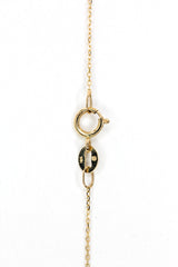 Dainty Diamond Cross Necklace - 14k Yellow Gold - 0.04ctw