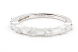 Diamond Baguette Band Ring - Platinum - 0.51ctw