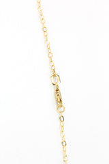 Diamond Bezel Station Necklace - 14k Yellow Gold - 0.12ctw