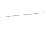 Diamond Bezel Station Bracelet - 14k White Gold - 0.64ctw