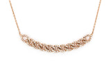 Diamond Chain Link Necklace - 14k Rose Gold - 0.33ctw