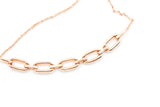 Diamond Chain Link Bracelet - 14k Rose Gold - 0.25ctw