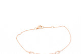 Diamond Chain Link Bracelet - 14k Rose Gold - 0.25ctw