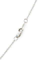 Diamond Chain Link Necklace - 14k White Gold - 0.33ctw