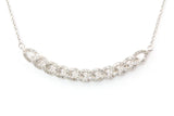 Diamond Chain Link Necklace - 14k White Gold - 0.33ctw