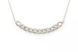 Diamond Chain Link Necklace - 14k White Gold - 0.33ctw