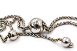 Diamond Cluster Bolo Bracelet - 14k White Gold - 0.42ctw