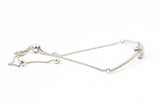 Diamond Cluster Bolo Bracelet - 14k White Gold - 0.42ctw