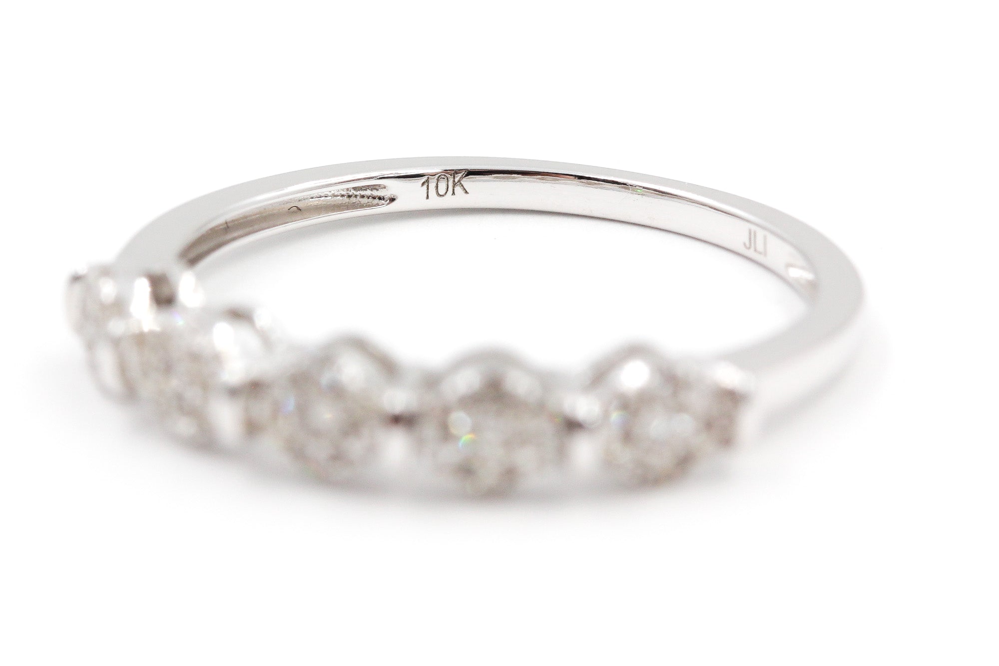 Diamond Cluster Ring - 10k Yellow Gold - 0.25ctw
