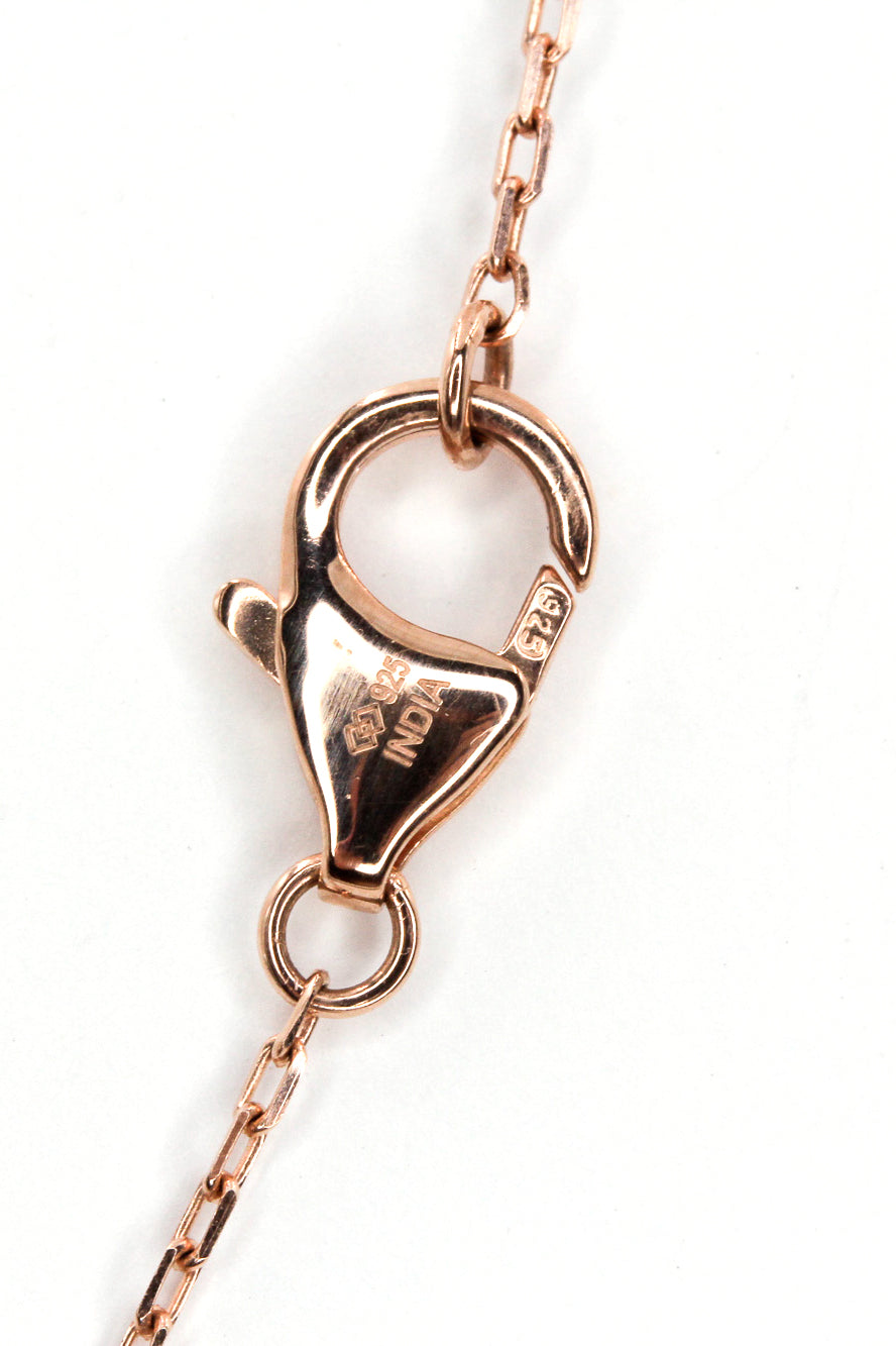 Diamond Curved Bar Necklace - Gold Plated Silver - 0.12ctw