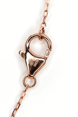 Diamond Curved Bar Necklace - Gold Plated Silver - 0.12ctw