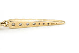 Diamond Drop Huggie Earrings - 14k Yellow Gold - 0.30ctw