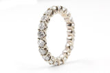 Diamond Eternity Band - 14k White Gold - 2.10ctw