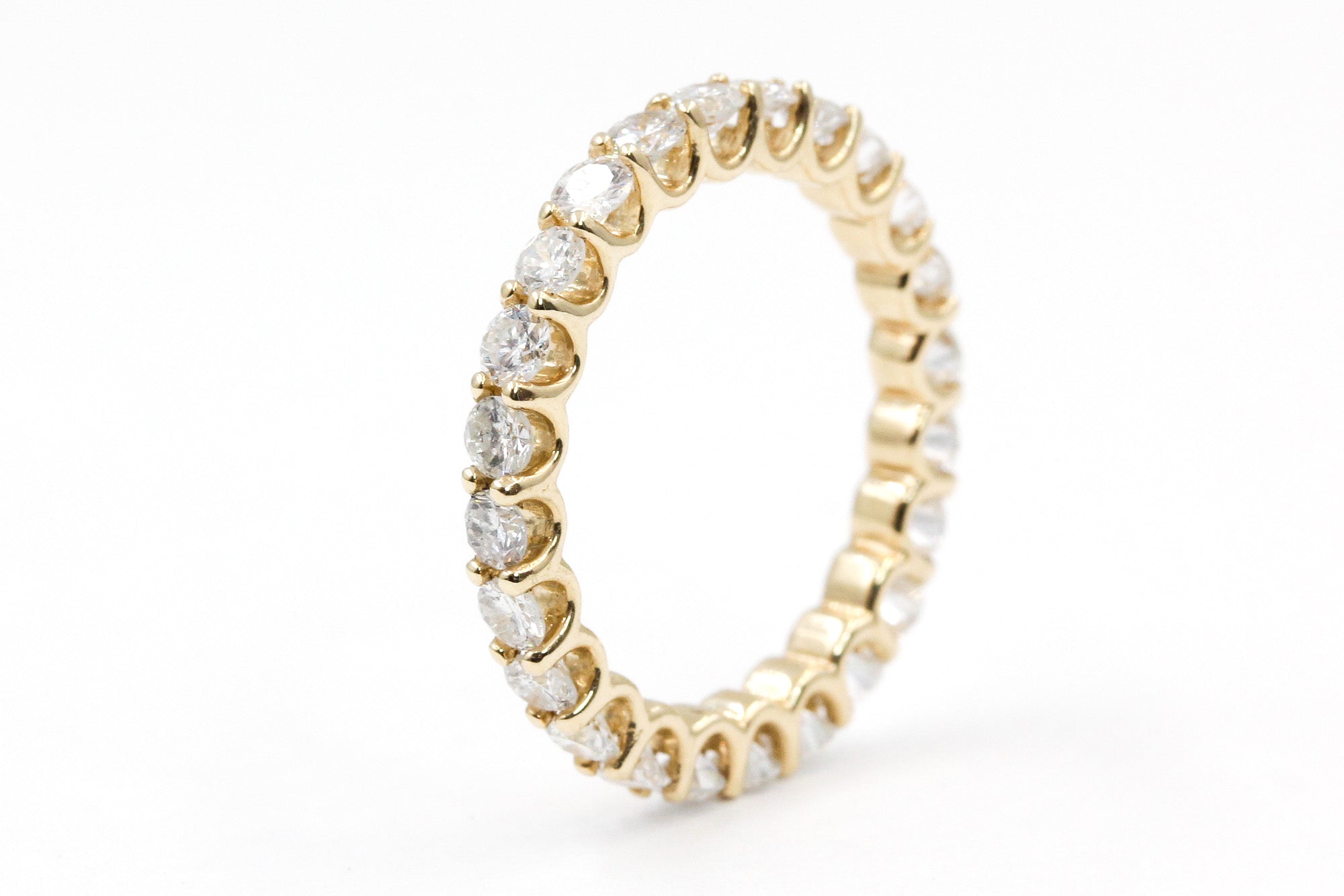 Diamond Eternity Band - 14k Yellow Gold - 1.44ctw