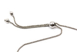 Diamond Fashion Bolo Bracelet - 14k White Gold - 0.25ctw