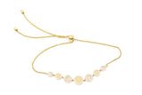 Diamond Fashion Bolo Bracelet - 14k Yellow Gold - 0.25ctw