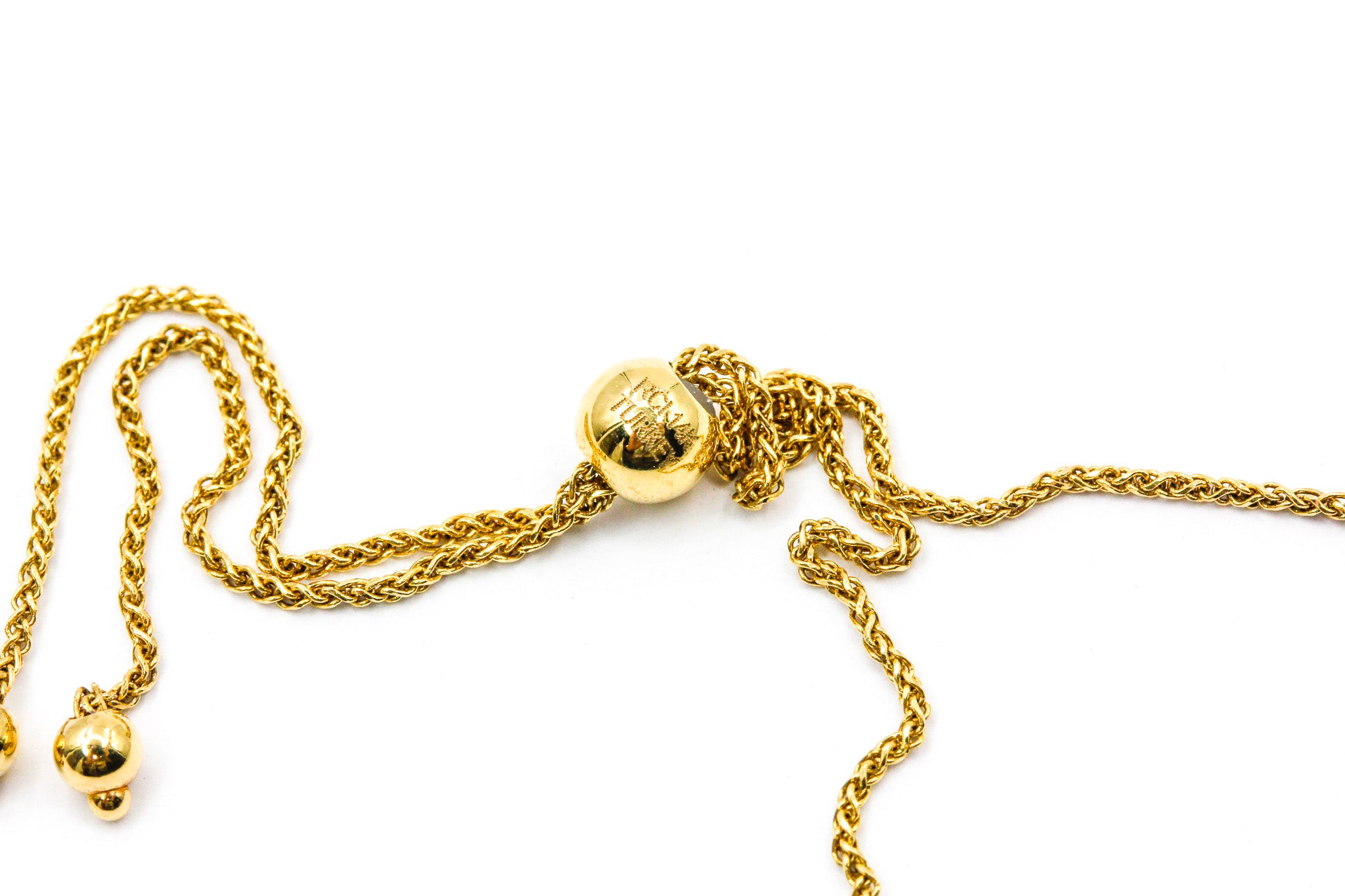 Diamond Fashion Bolo Bracelet - 14k Yellow Gold - 0.25ctw