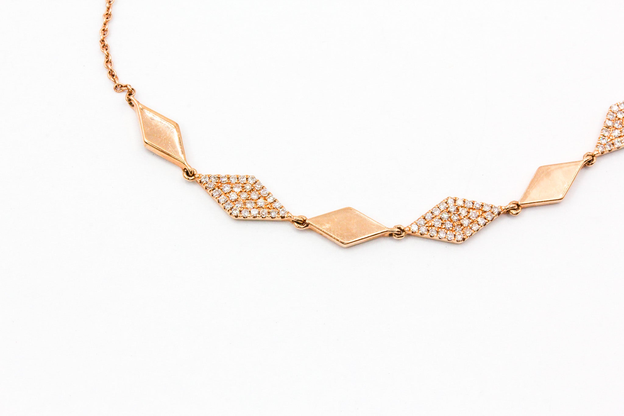 Diamond Fashion Bracelet - 14k Rose Gold - 0.25ctw