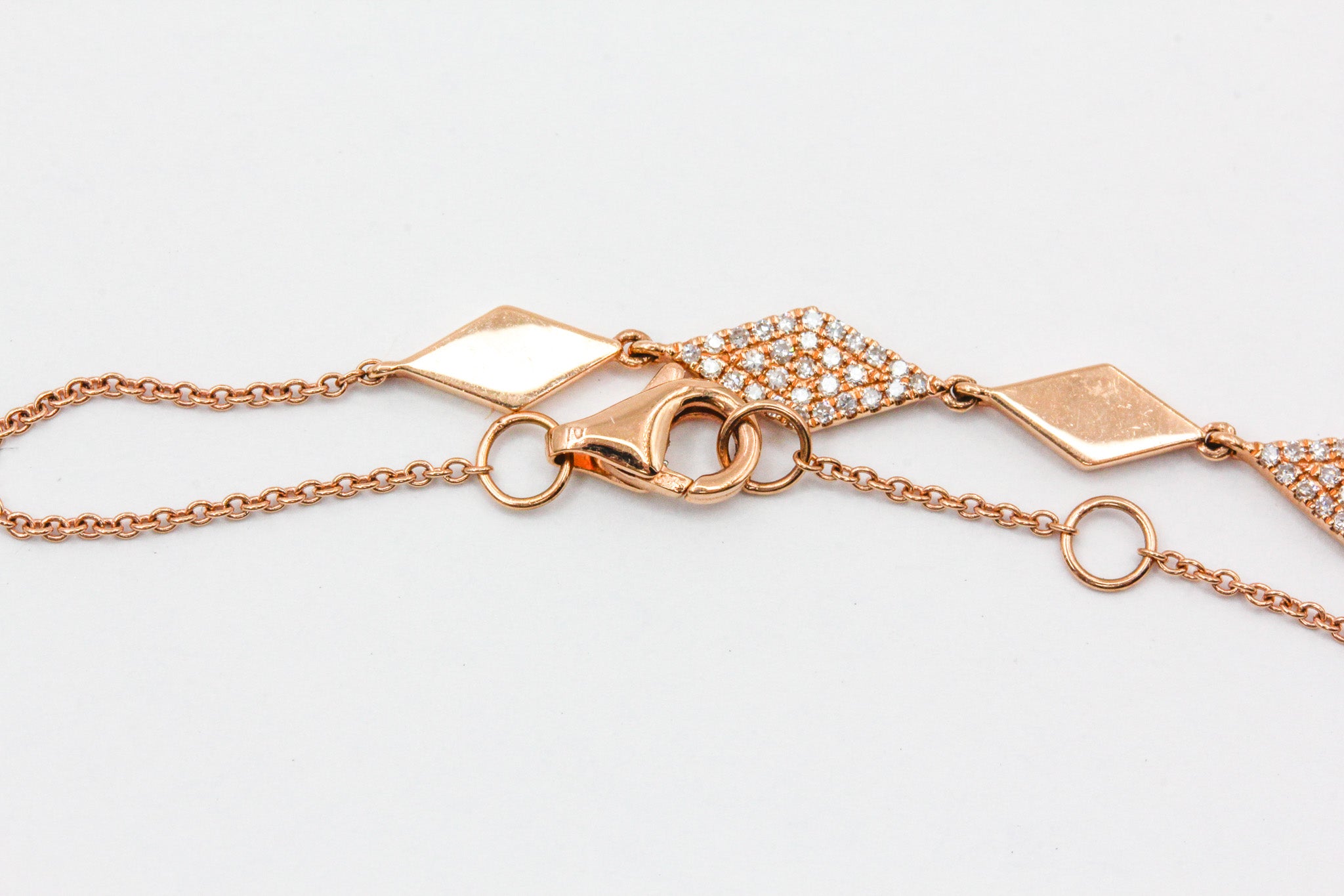 Diamond Fashion Bracelet - 14k Rose Gold - 0.25ctw
