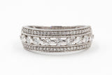 Diamond Fashion RIng - 10k White Gold - 0.50ctw