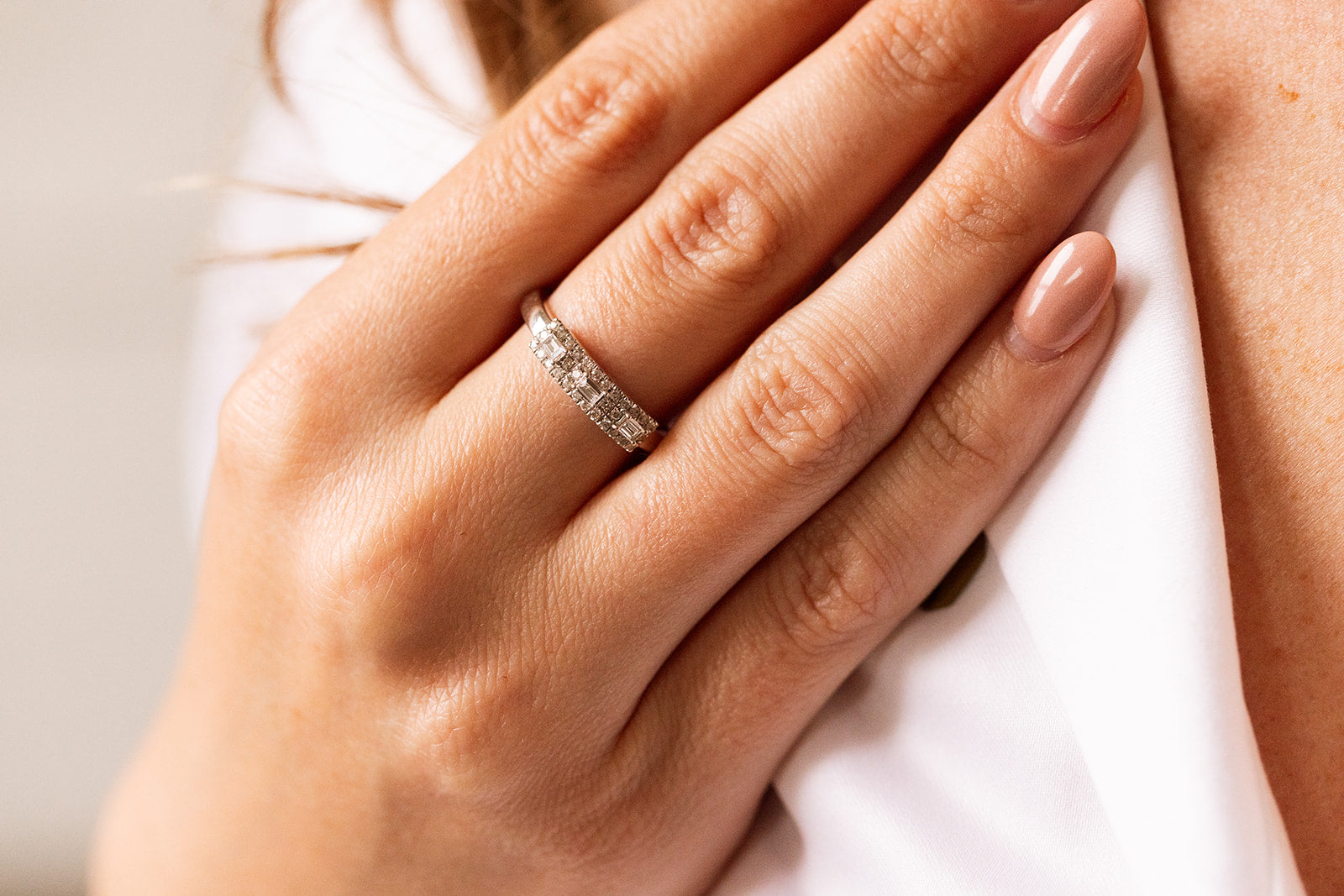 Diamond Fashion Ring - 14k White Gold - 0.33ctw
