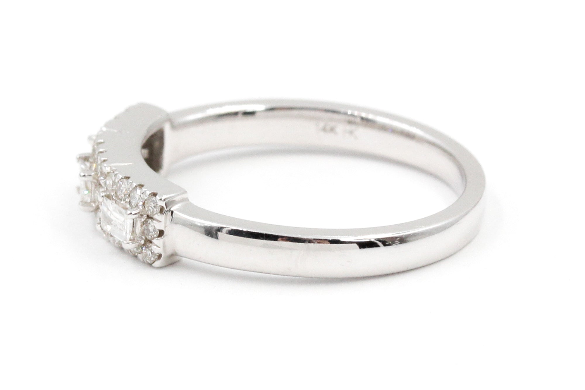 Diamond Fashion Ring - 14k White Gold - 0.33ctw