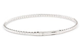 Diamond Flex Bangle Bracelet - 14k White Gold - 1.00ctw