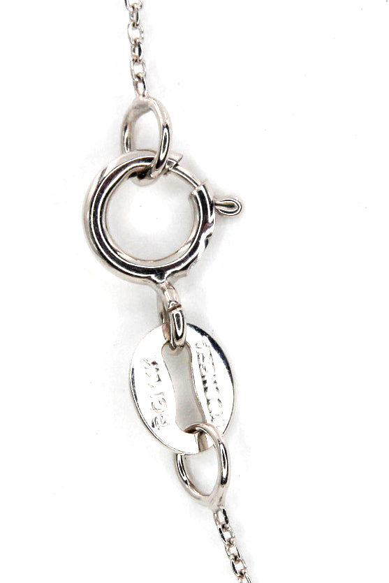 Diamond Flower Pendant Necklace - 14k White Gold - 0.46ctw