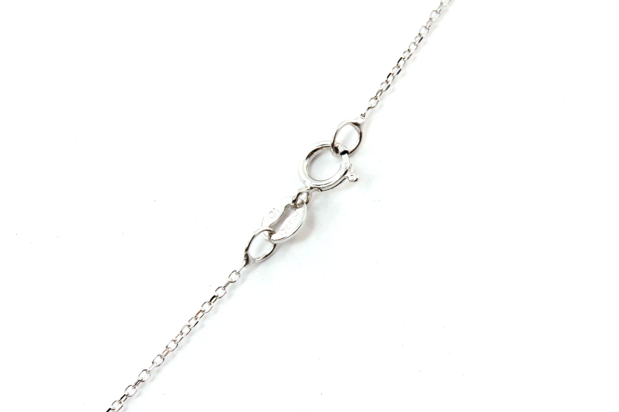 Diamond Flower Pendant Necklace - 14k White Gold - 0.45ctw