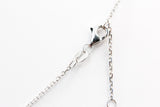 Diamond Flower Pendant Necklace - 18k White Gold - 0.90ctw