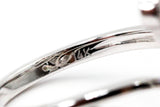 Diamond Flower Ring - 14k White Gold - 0.50ctw