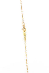 Diamond Lariat Necklace -  14k Yellow Gold - 0.84ctw