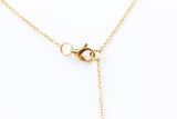 Diamond Open Clover Necklace - 14k Yellow Gold - 0.08ctw