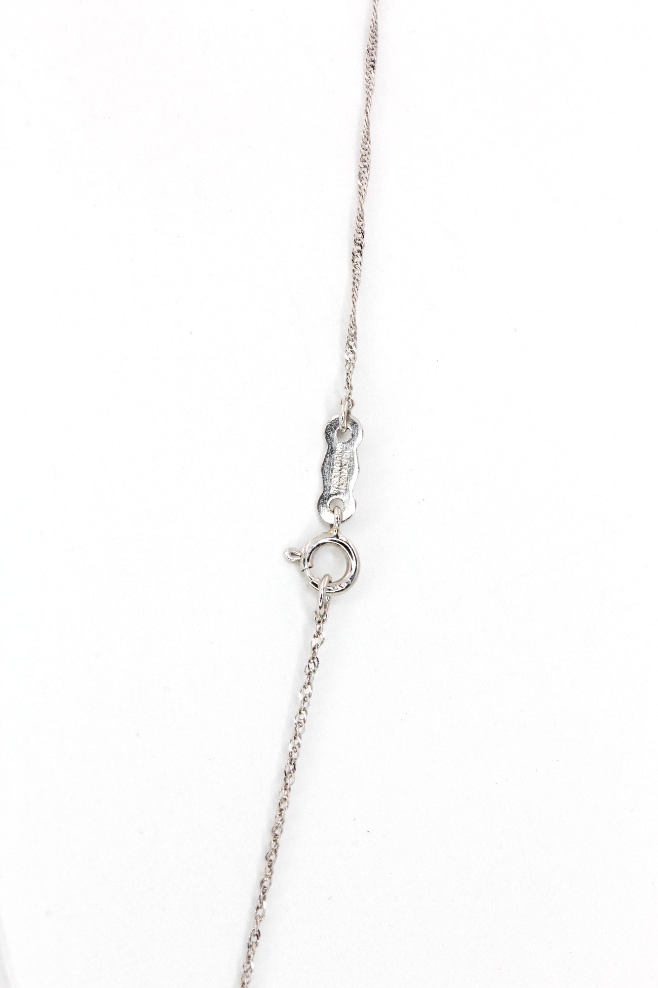 Diamond Pendant Necklace - 14k White Gold - 0.47ctw